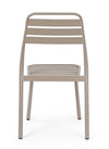 Set di 4 sedie da giardino Lennie Cappuccino (4)