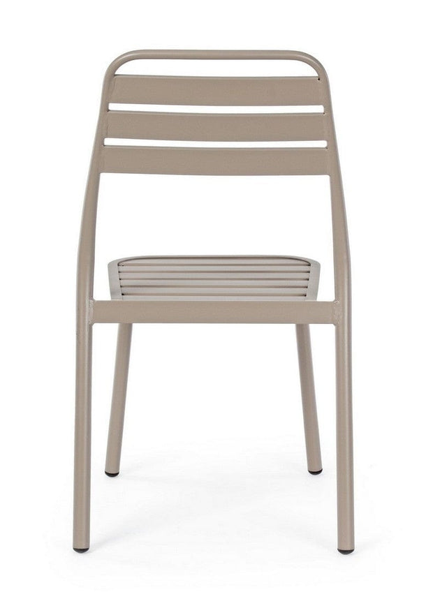 Set di 4 sedie da giardino Lennie Cappuccino (4)