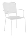Set di 4 sedie da giardino Morgana Bianco (1)