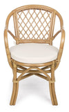 Set di 4 sedie da giardino New Athina Naturale (4)