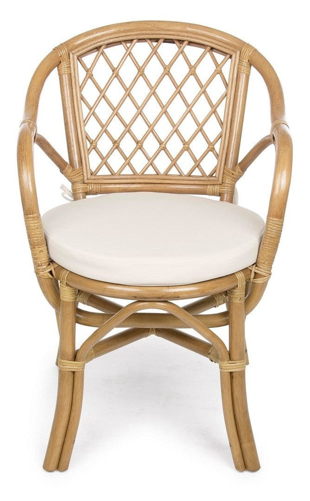Set di 4 sedie da giardino New Athina Naturale (4)