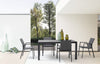 Set di 4 sedie da giardino Odeon Grigio (1)