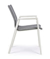Set di 4 sedie da giardino Odeon Grigio (5)