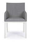 Set di 4 sedie da giardino Owen Grigio (3)
