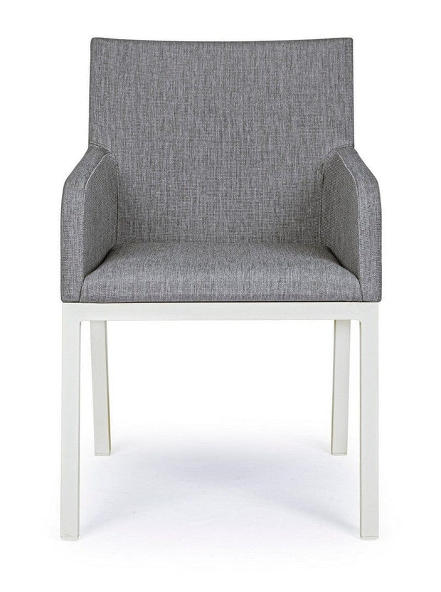 Set di 4 sedie da giardino Owen Grigio (3)