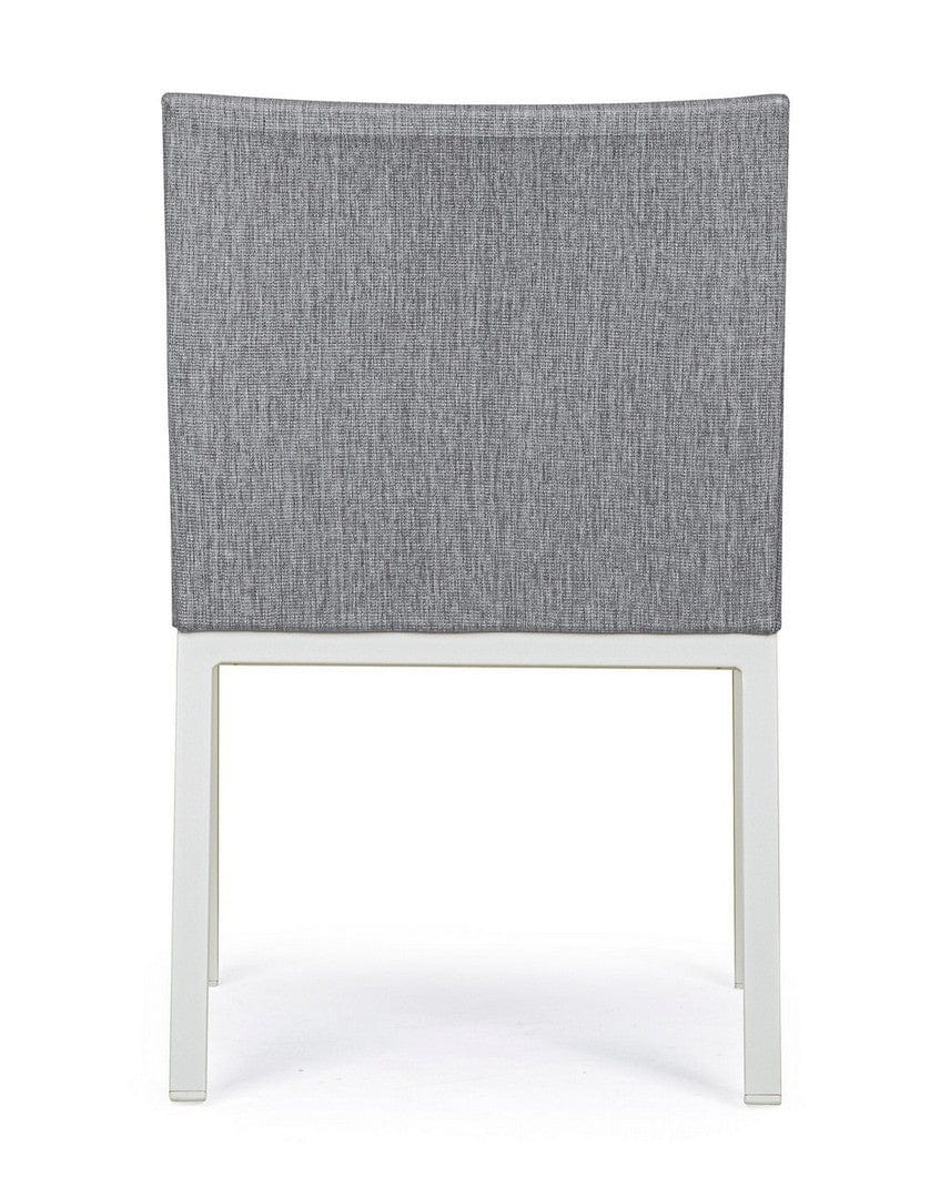 Set di 4 sedie da giardino Owen Grigio (4)