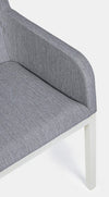 Set di 4 sedie da giardino Owen Grigio (7)