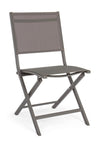 Set di 4 sedie da giardino pieghevole Elin Cappuccino (3)