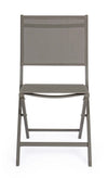 Set di 4 sedie da giardino pieghevole Elin Cappuccino (4)