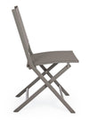 Set di 4 sedie da giardino pieghevole Elin Cappuccino (6)