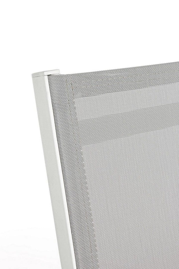 Set di 4 sedie da giardino pieghevole Elin Grigio (3)