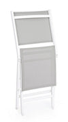 Set di 4 sedie da giardino pieghevole Elin Grigio (4)