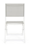 Set di 4 sedie da giardino pieghevole Hilde Bianco (1)