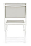 Set di 4 sedie da giardino pieghevole Hilde Bianco (2)