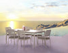 Set di 4 sedie da giardino Rodrigo Bianco (1)