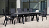 Set di 4 sedie da giardino Steven Antracite (2)
