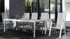 Set di 4 sedie da giardino Steven Grigio (2)