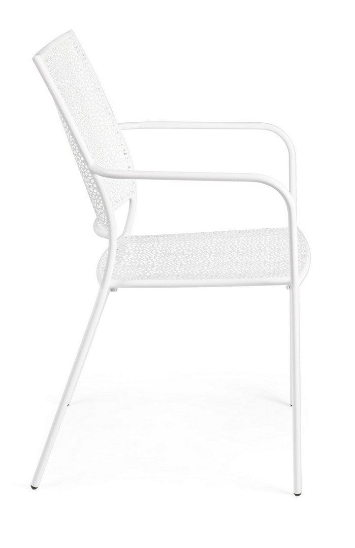 Set di 4 sedie da giardino Wendy Bianco (4)