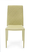 Set di 4 sedie da pranzo in ecopelle Achille Verde (2)