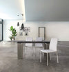 Set di 4 sedie da pranzo in ecopelle Adda Bianco (1)