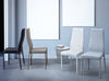 Set di 4 sedie da pranzo in ecopelle Cloud Cappuccino (2)