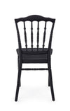 Set di 4 sedie da pranzo in plastica Copper Nero (3)