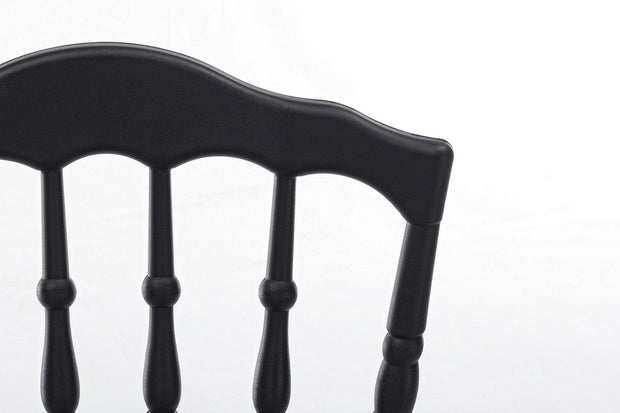 Set di 4 sedie da pranzo in plastica Copper Nero (6)