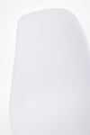 Set di 4 sedie da pranzo in plastica System Bianco (6)
