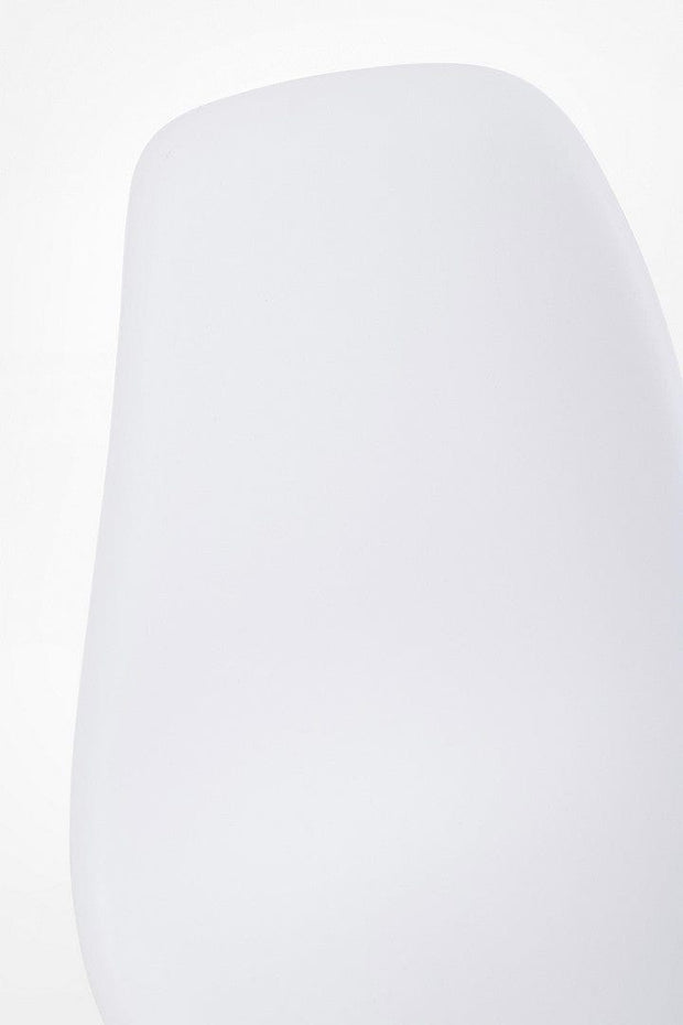 Set di 4 sedie da pranzo in plastica System Bianco (6)