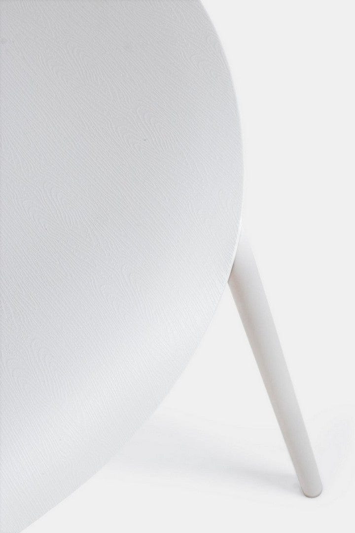 Set di 4 sedie da pranzo in plastica Tessa Grigio (6)
