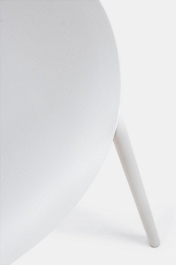 Set di 4 sedie da pranzo in plastica Tessa Grigio (6)