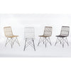 Set di 4 sedie da pranzo in rattan Lucila Bianco (3)