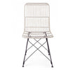 Set di 4 sedie da pranzo in rattan Lucila Bianco (5)