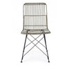 Set di 4 sedie da pranzo in rattan Lucila Grigio (4)