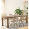 Set di 4 sedie da pranzo in rattan Lucila Naturale (1)