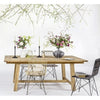 Set di 4 sedie da pranzo in rattan Lucila Naturale (2)