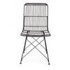 Set di 4 sedie da pranzo in rattan Lucila Nero (6)