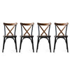 Set di 4 sedie Ekol New 251 Noce