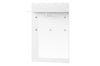 Set di 5 mobili da corridoio in MDF e pallet Gabrielle White (3)