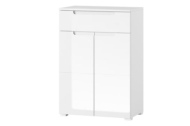 Set di 5 mobili da corridoio in MDF e pallet Gabrielle White (5)