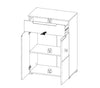 Set di 5 mobili da corridoio in MDF e pallet Gabrielle White (10)