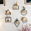 Set di 6 scaffali da muro Montessori Nero