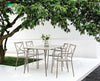 Set di 6 sedie da giardino Avia Grigio (1)