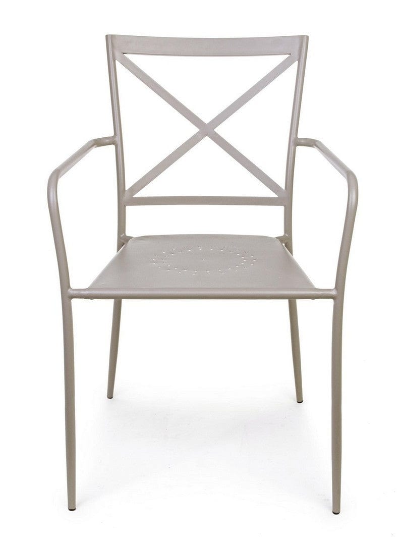 Set di 6 sedie da giardino Avia Grigio (3)