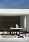 Set di 6 sedie da giardino Crozet Antracite (1)