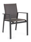 Set di 6 sedie da giardino Crozet Antracite (2)