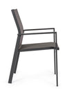 Set di 6 sedie da giardino Crozet Antracite (5)