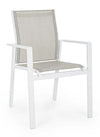Set di 6 sedie da giardino Crozet Grigio (4)