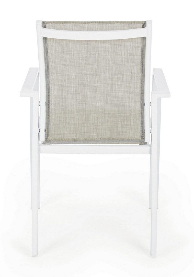 Set di 6 sedie da giardino Crozet Grigio (6)