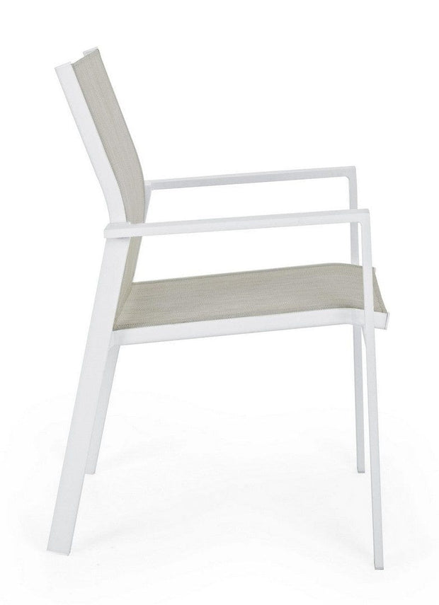 Set di 6 sedie da giardino Crozet Grigio (7)